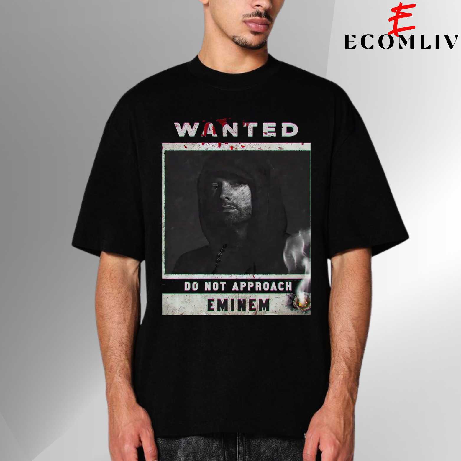 Eminem Retro T Shirt, Unisex Tee, Hip Hop Streetwear